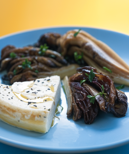 Nigella Baked Ricotta With Grilled Radicchio