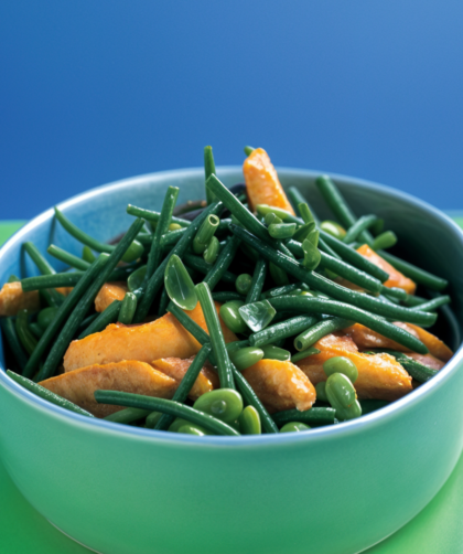 Nigella Bean and Courgette Salad