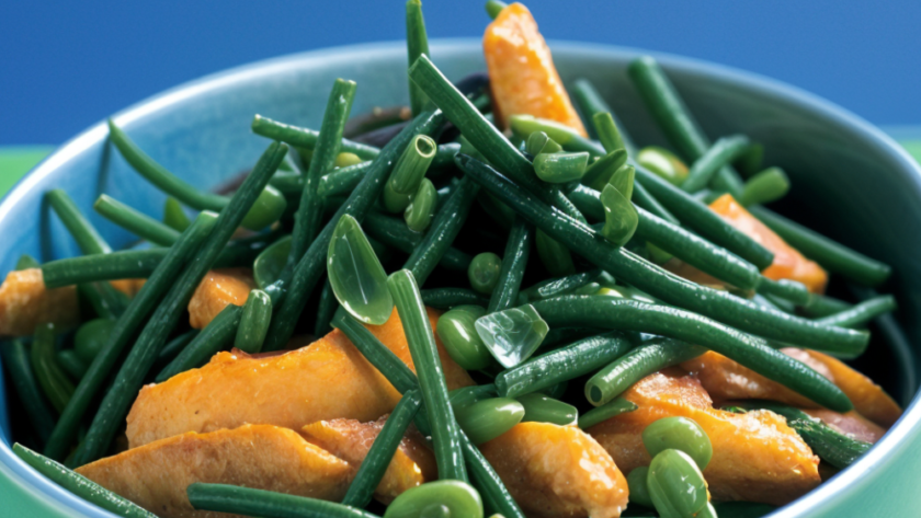 Nigella Bean and Courgette Salad