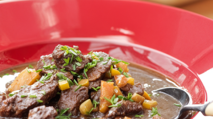 Nigella Beef Stew With Anchovies and Thyme