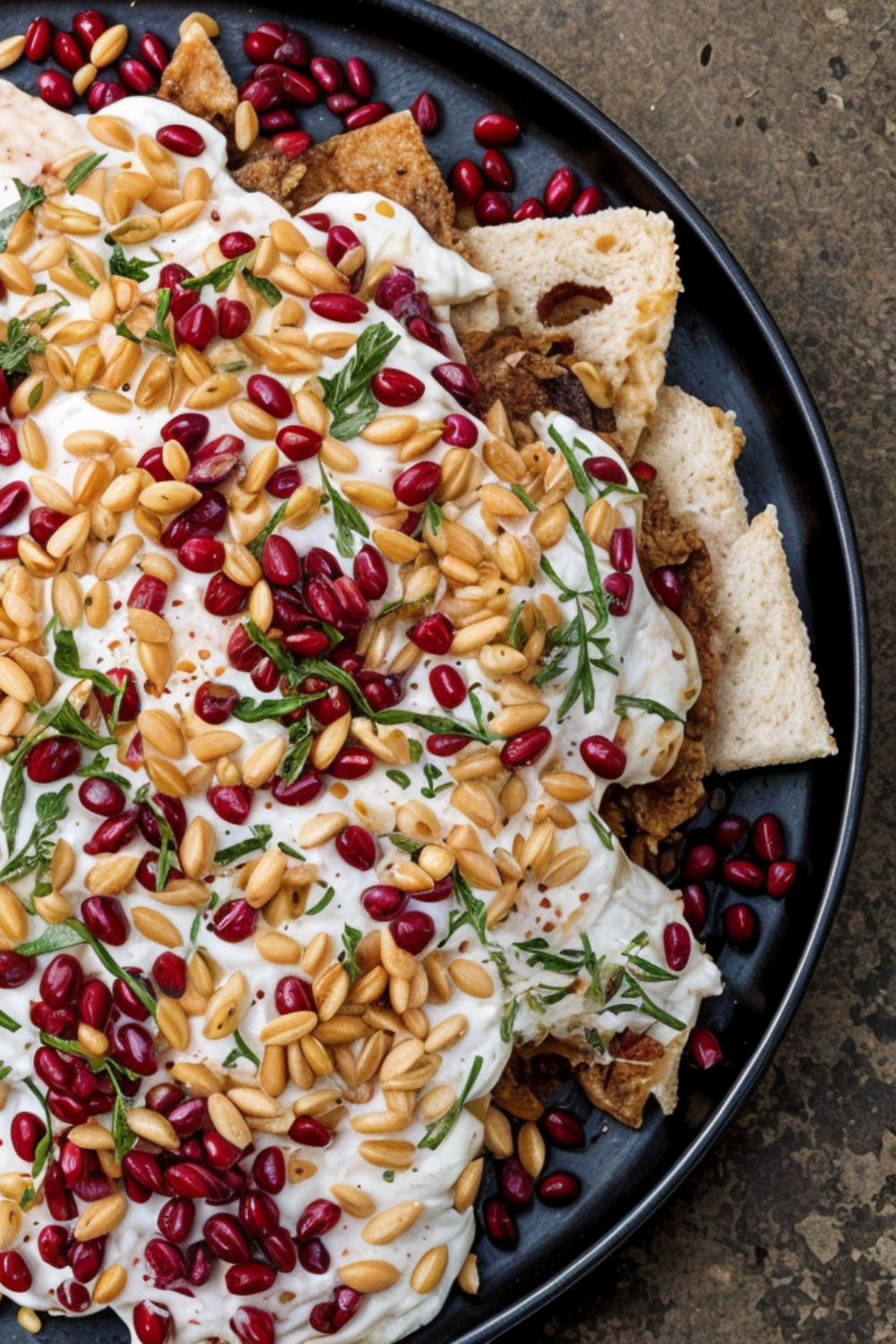 Nigella Beef and Aubergine Fatteh