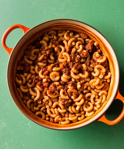 Nigella Beef and Beans With Pasta