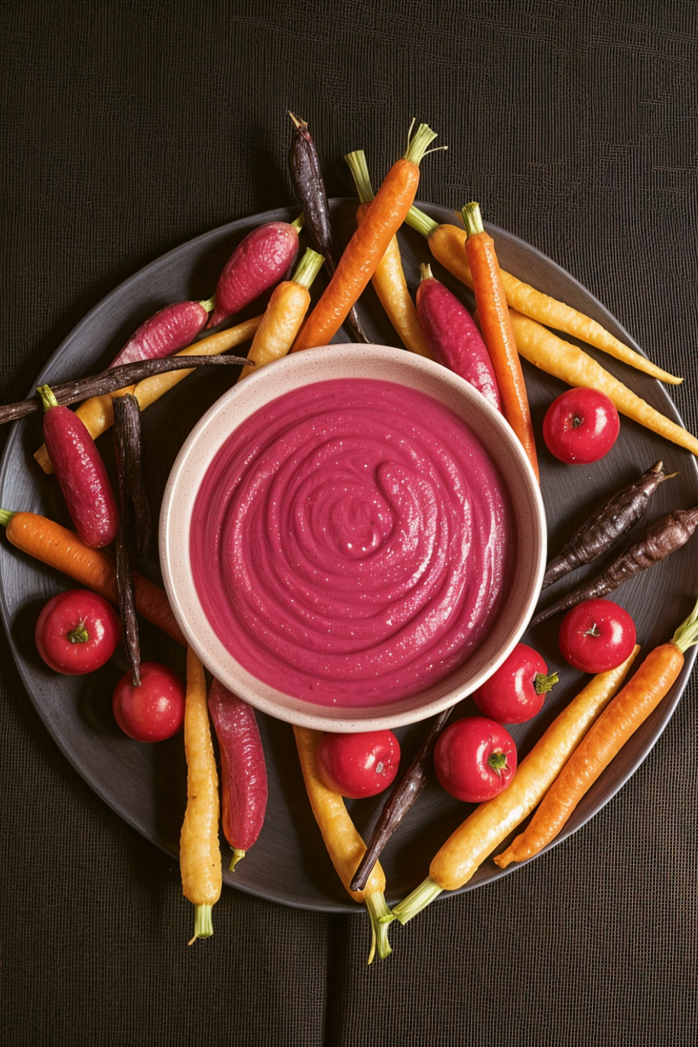 Nigella Beetroot and Chickpea Dip