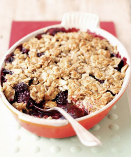 Nigella Blackberry Crisp