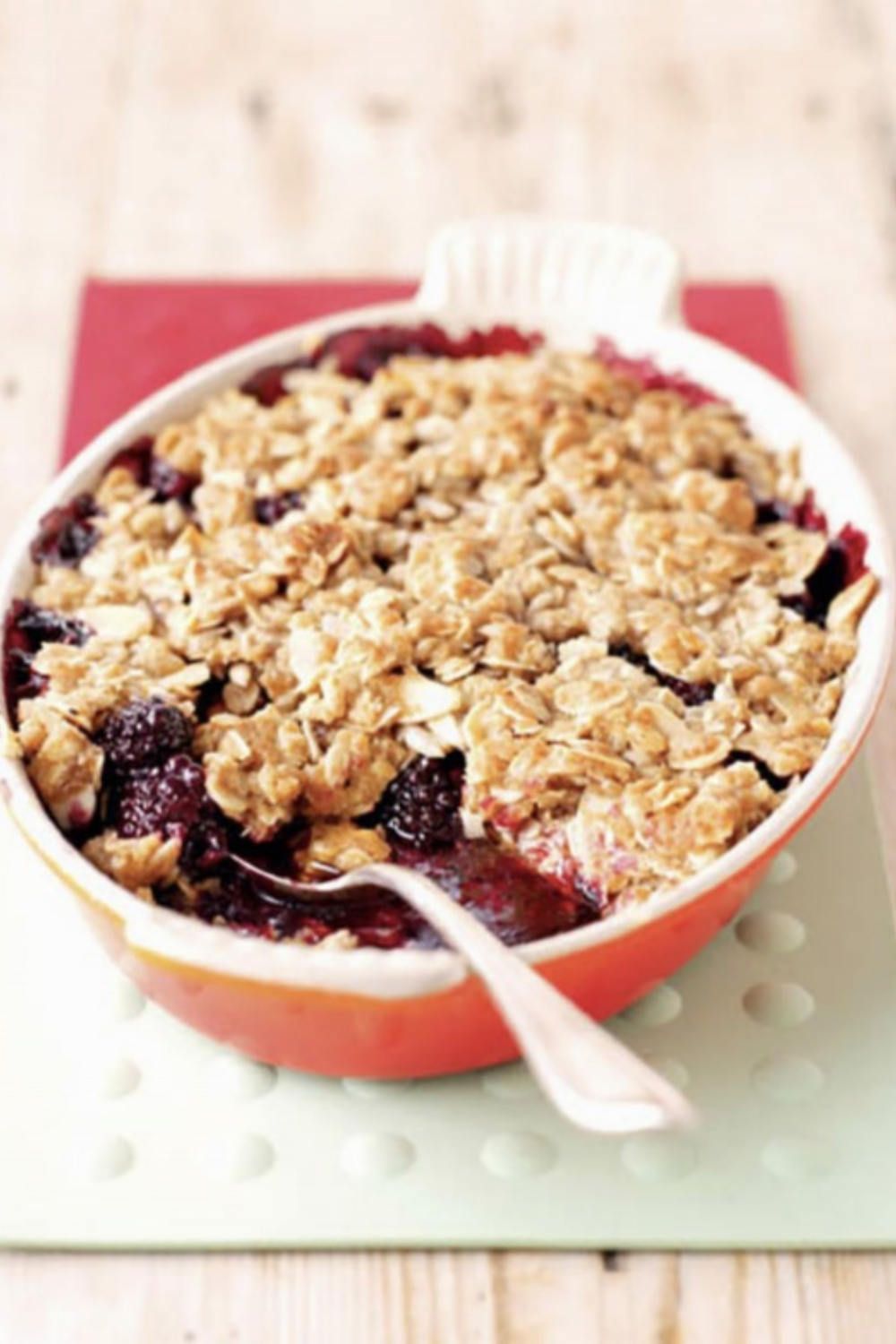 Nigella Blackberry Crisp