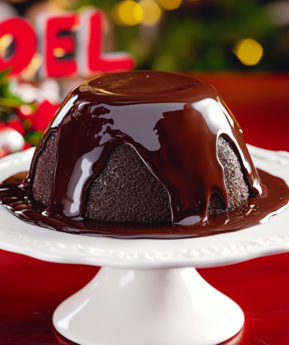 Nigella Chocolate Pudding for Christmas Pudding Haters With Hot Chocolate Sauce