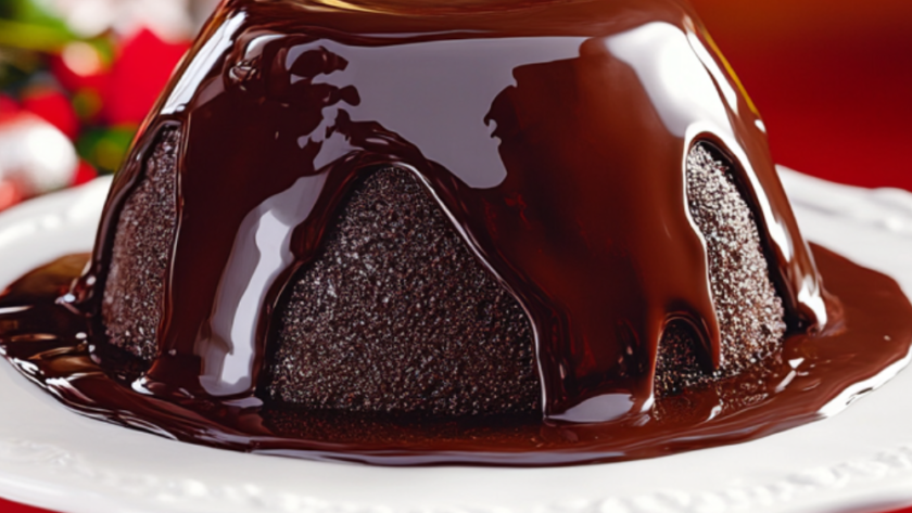 Nigella Chocolate Pudding for Christmas Pudding Haters With Hot Chocolate Sauce