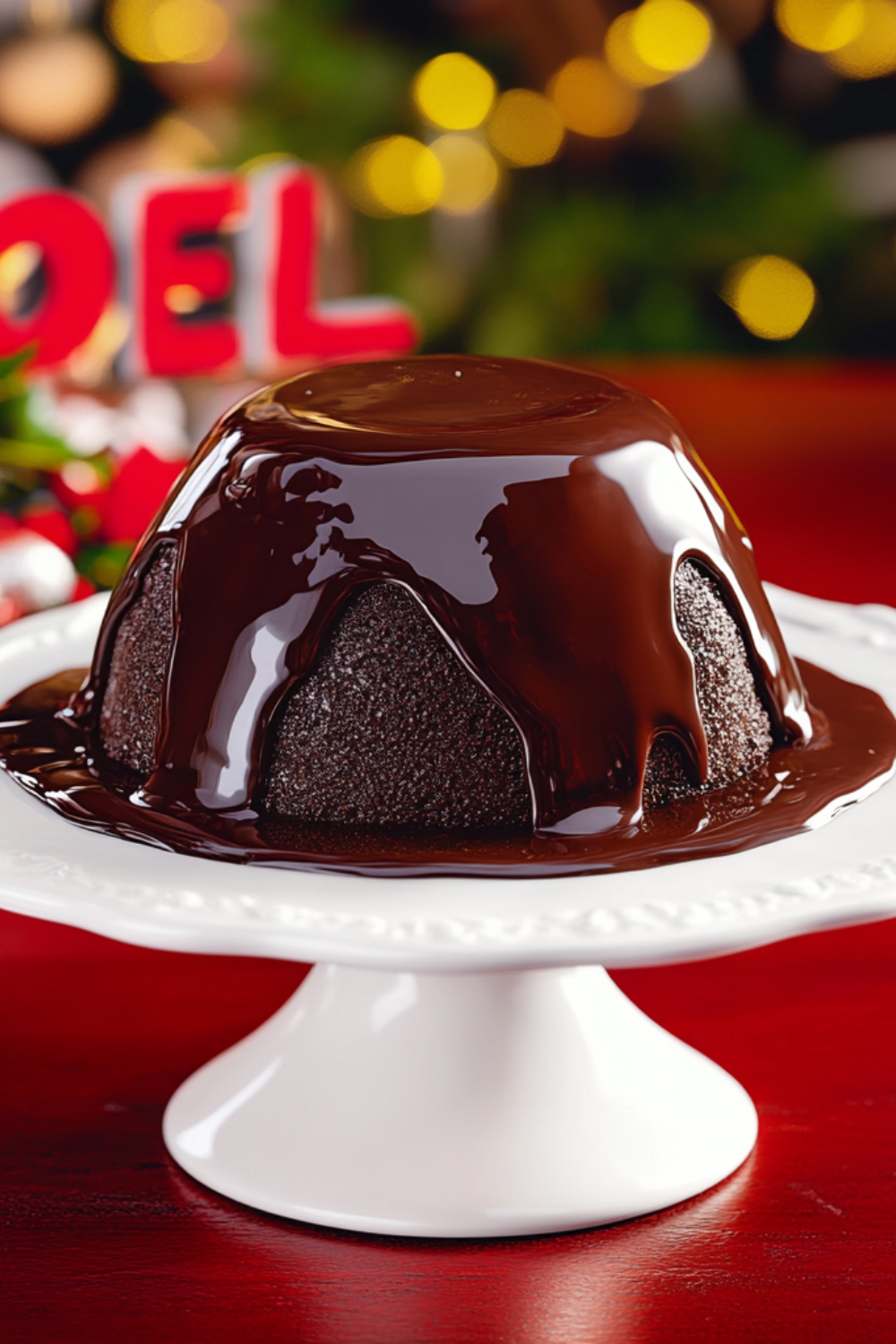 Nigella Chocolate Pudding for Christmas Pudding Haters With Hot Chocolate Sauce