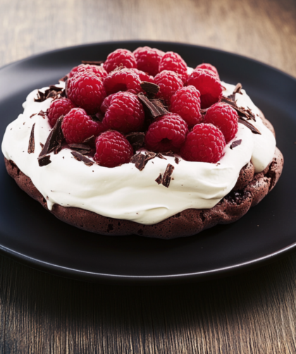 Nigella Chocolate Raspberry Pavlova