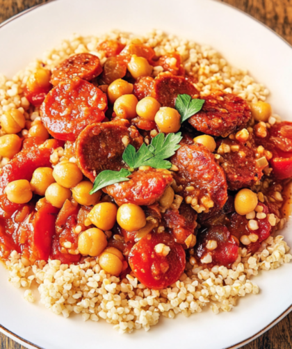 Nigella Chorizo and Chickpea Stew