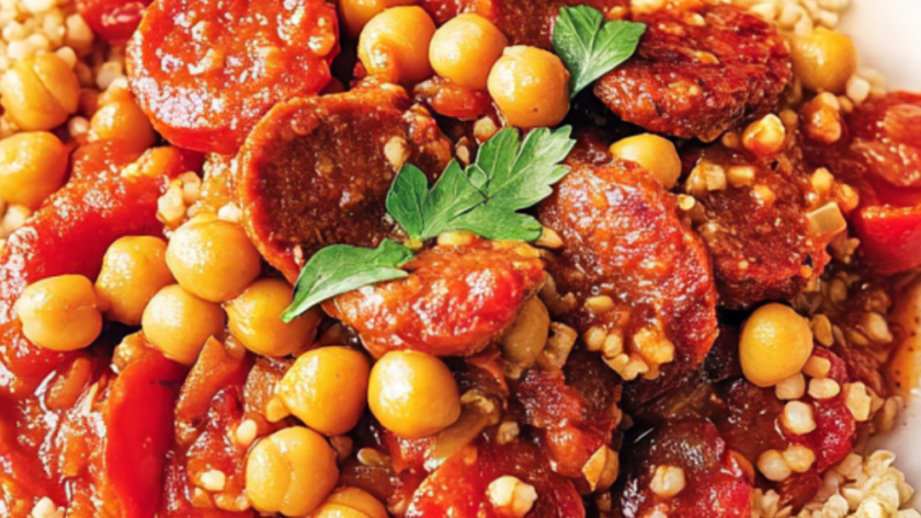 Nigella Chorizo and Chickpea Stew