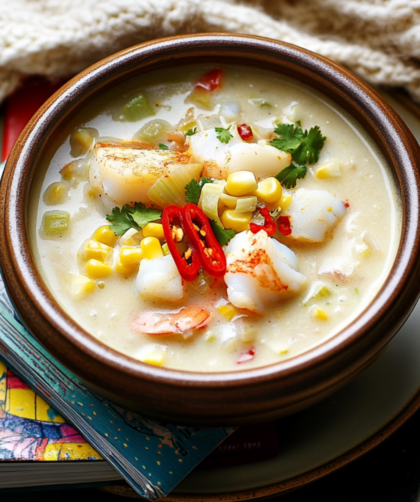 Nigella Chowder With Southeast Asian Flavours