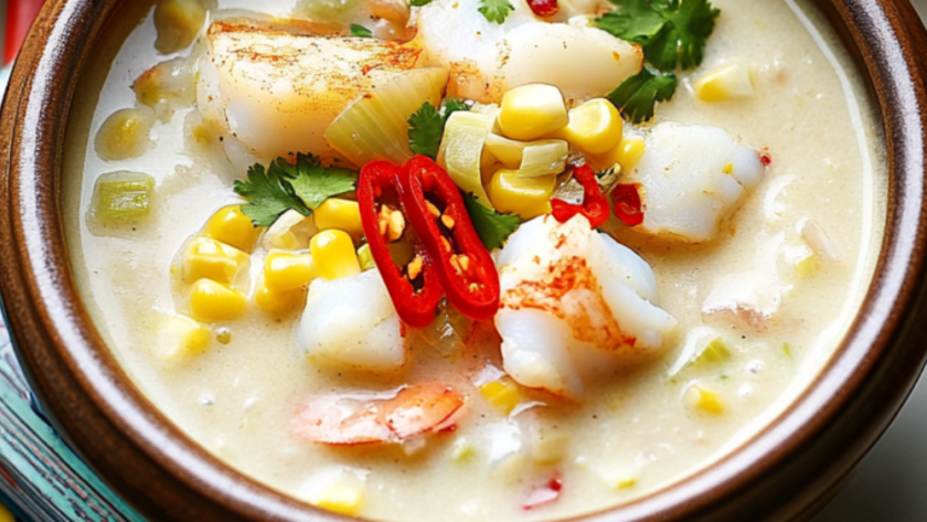 Nigella Chowder With Southeast Asian Flavours