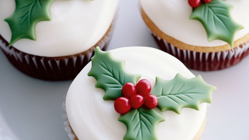 Nigella Christmas Cupcakes