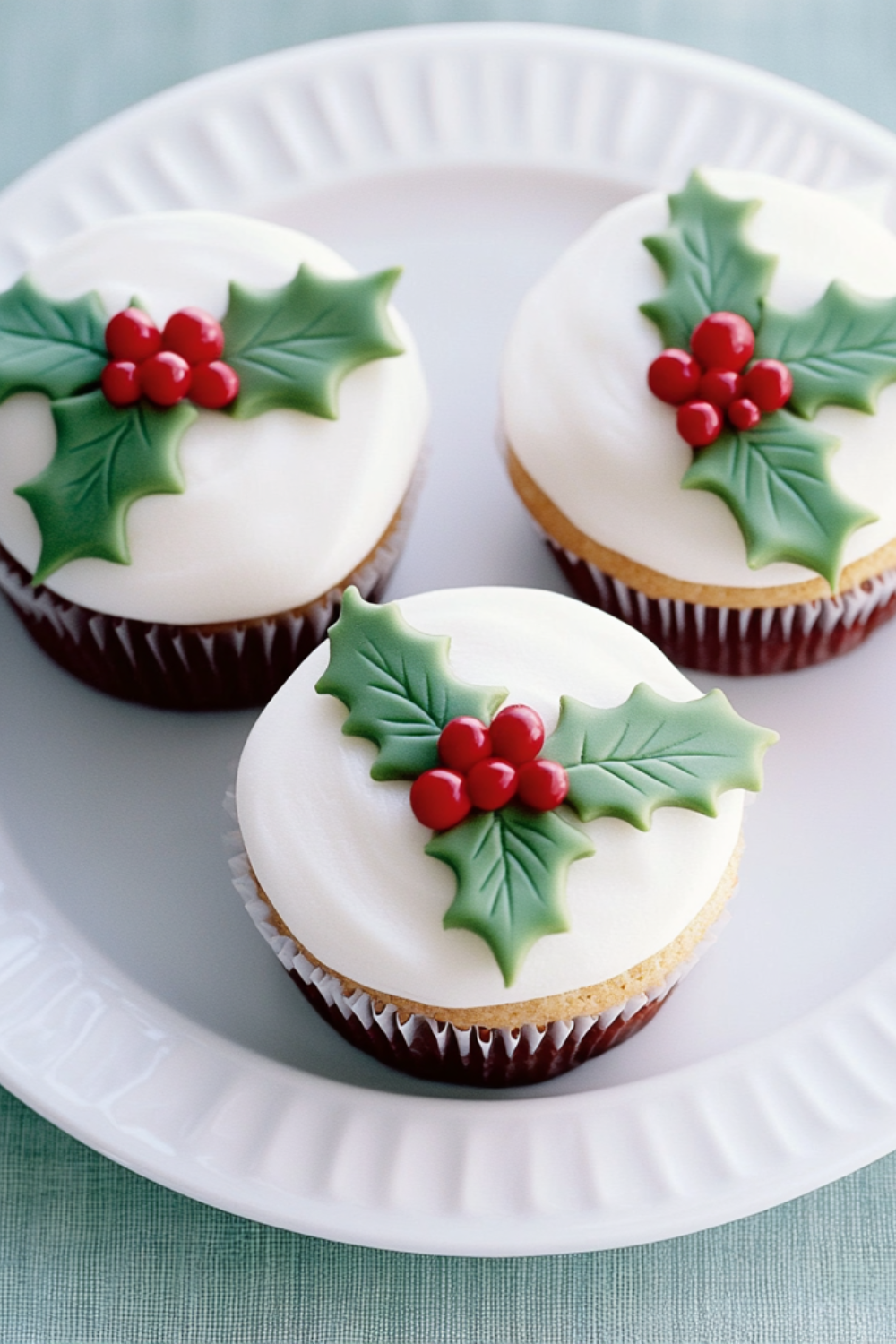 Nigella Christmas Cupcakes