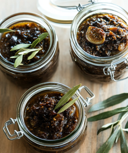 Nigella Fig and Olive Chutney