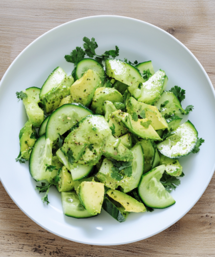 Nigella Cucumber, Chilli And Avocado Salad