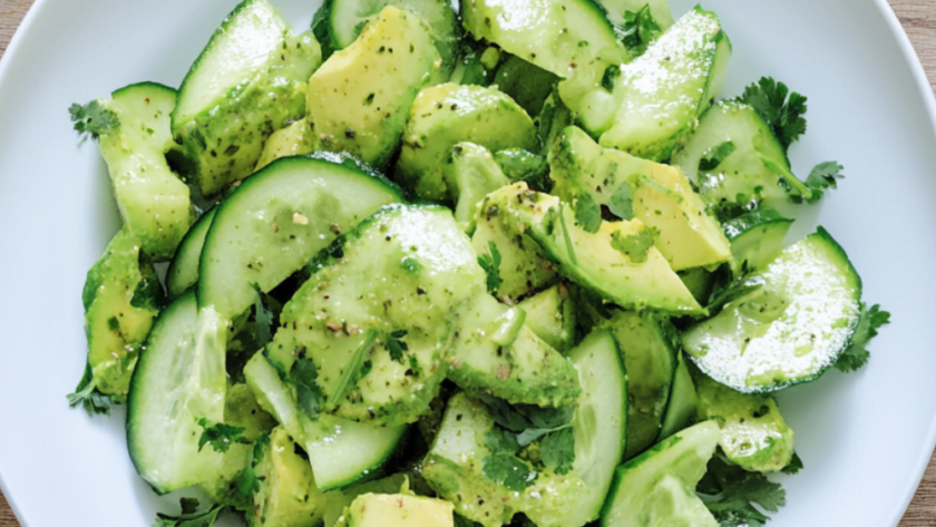 Nigella Cucumber, Chilli And Avocado Salad