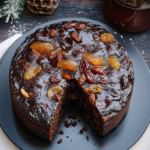 Nigella Date and Marmalade Christmas Cake