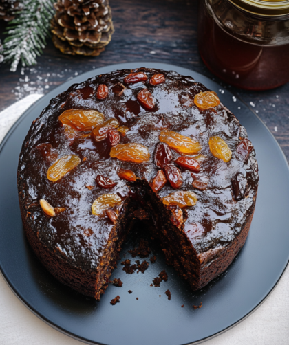 Nigella Date and Marmalade Christmas Cake