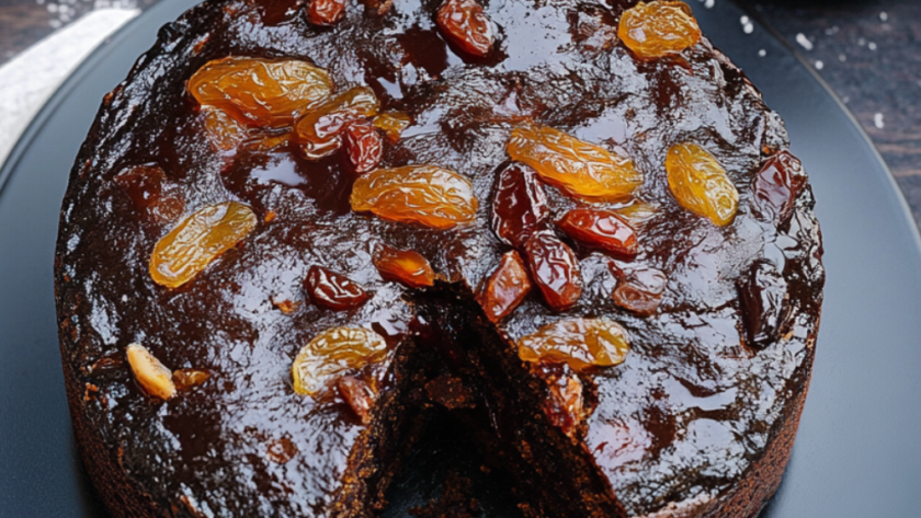 Nigella Date and Marmalade Christmas Cake