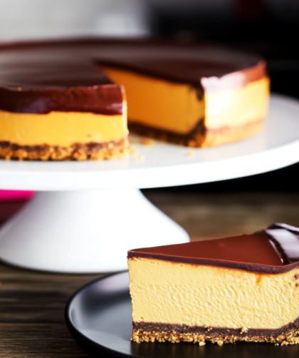 Nigella Chocolate Peanut Butter Cheesecake