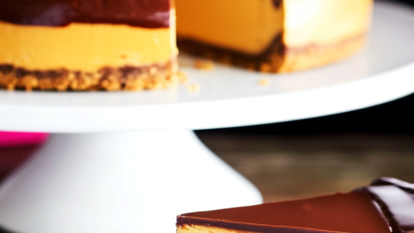 Nigella Chocolate Peanut Butter Cheesecake