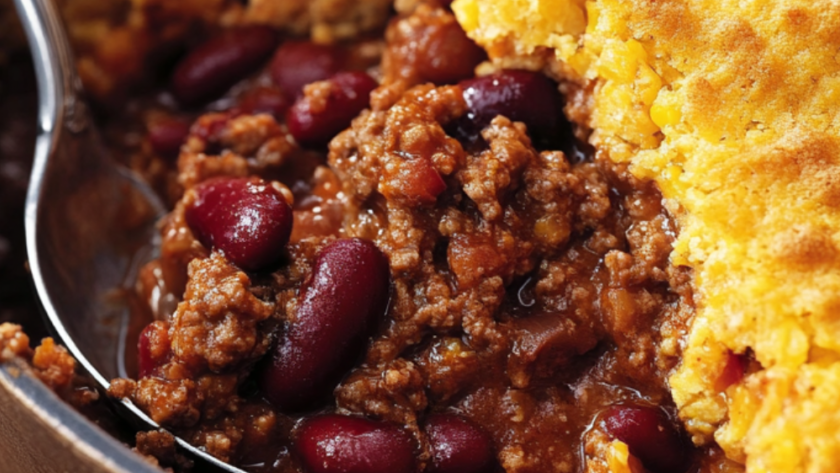 Nigella Cornbread Topped Chilli Con Carne