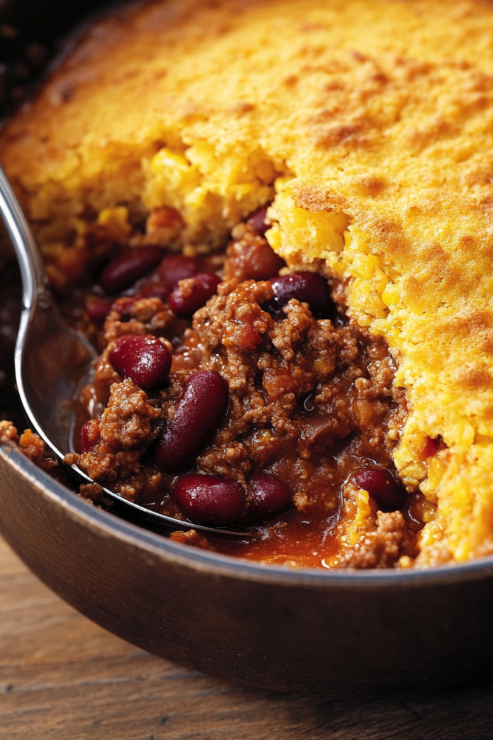 Nigella Cornbread Topped Chilli Con Carne