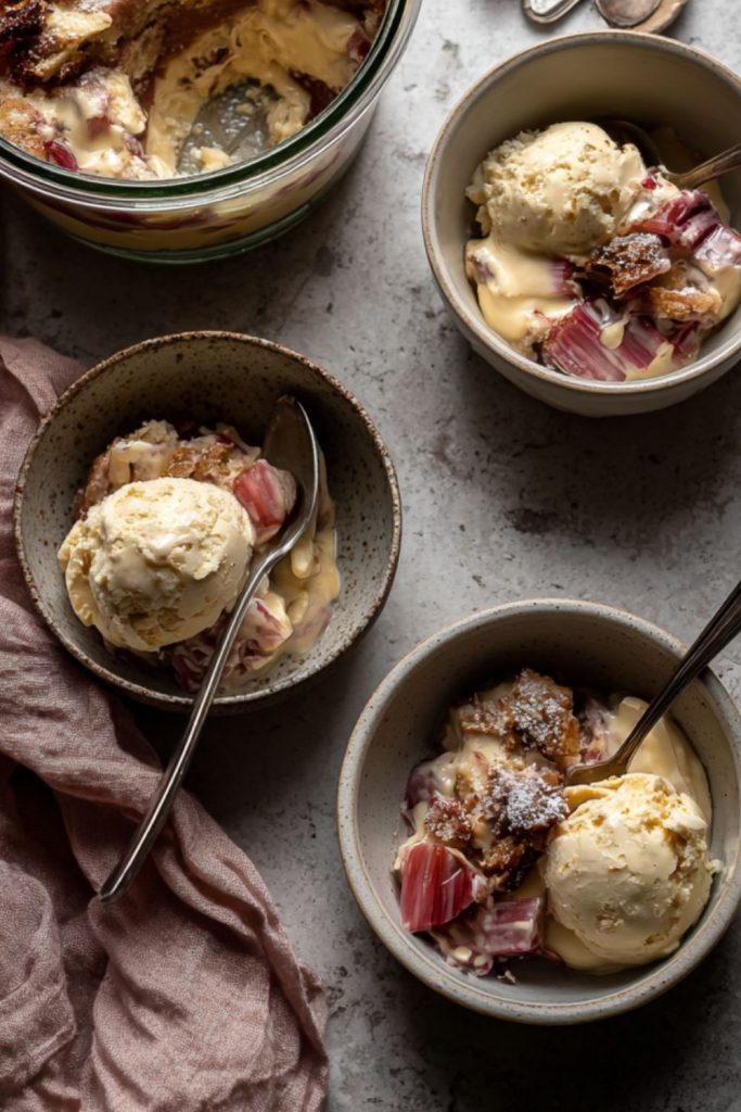 Nigella Rhubarb and Custard Trifle Recipe
