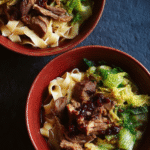 Nigella Wide Noodles with Lamb Shank in Aromatic Broth Recipe