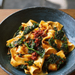 Nigella Pappardelle with Cavolo Nero and ’Nduja