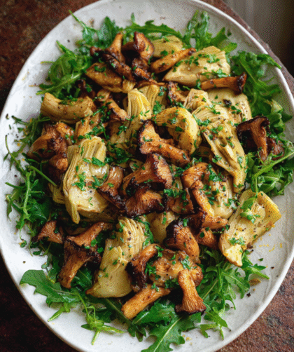 Nigella Crisp and Creamy Artichokes