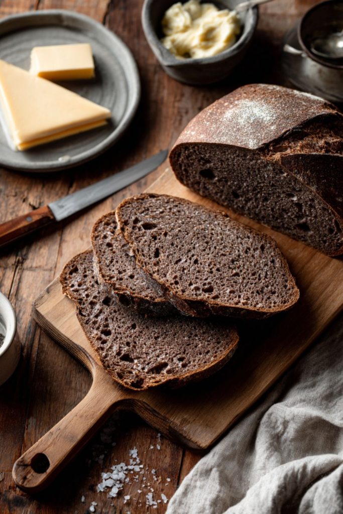 Nigella No-Knead Black Bread Recipe