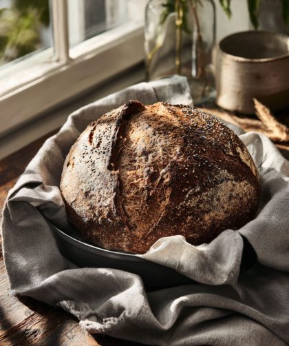 Nigella No-Knead Black Bread Recipe