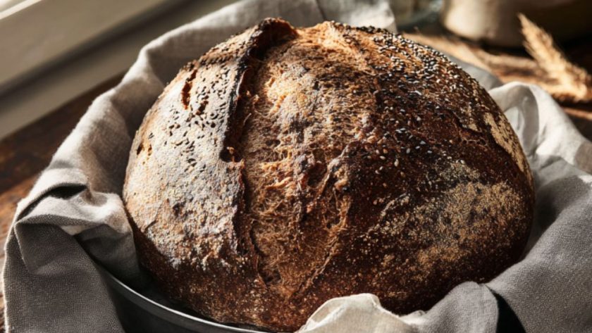 Nigella No-Knead Black Bread Recipe