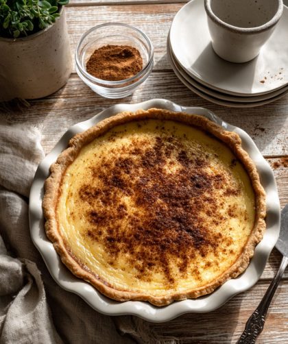 Nigella Baked Egg Custard