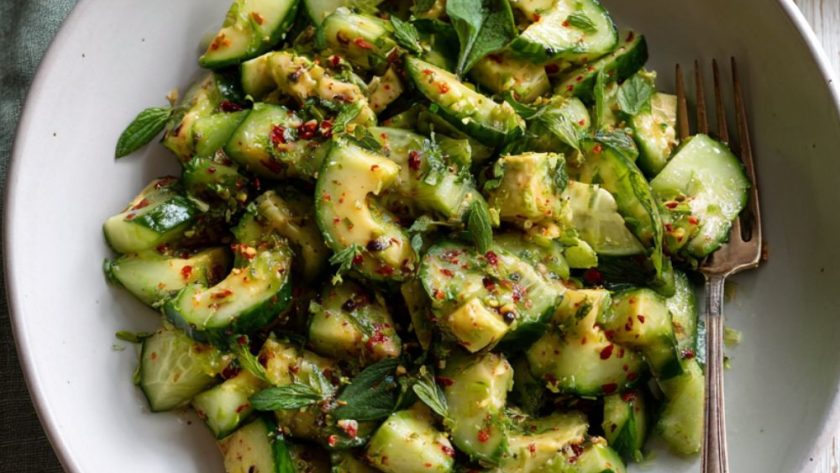Nigella Cucumber, Chilli And Avocado Salad