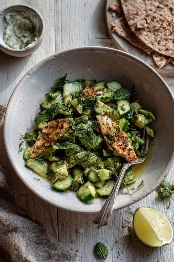 Nigella Cucumber, Chilli And Avocado Salad