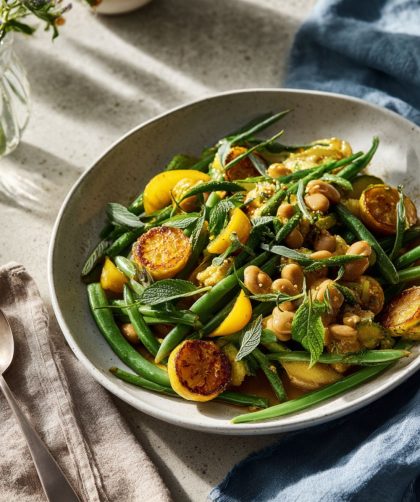 Nigella Bean and Courgette Salad Recipe