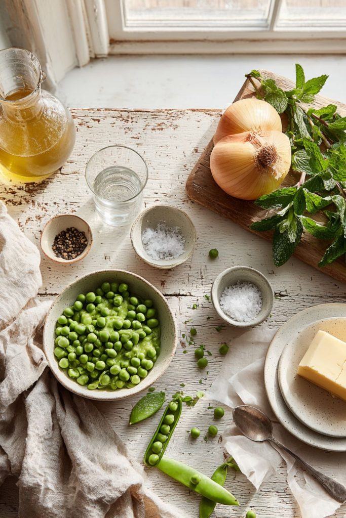 Nigella Pea And Mint Soup Recipe  