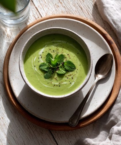 Nigella Pea And Mint Soup Recipe