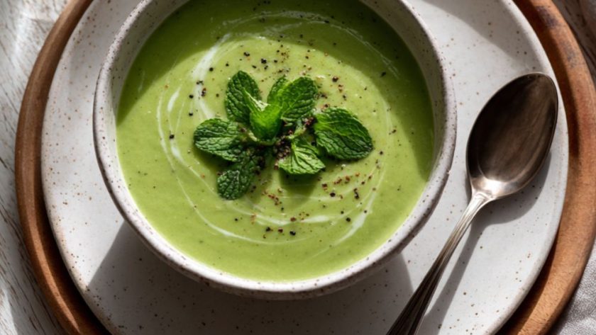 Nigella Pea And Mint Soup Recipe